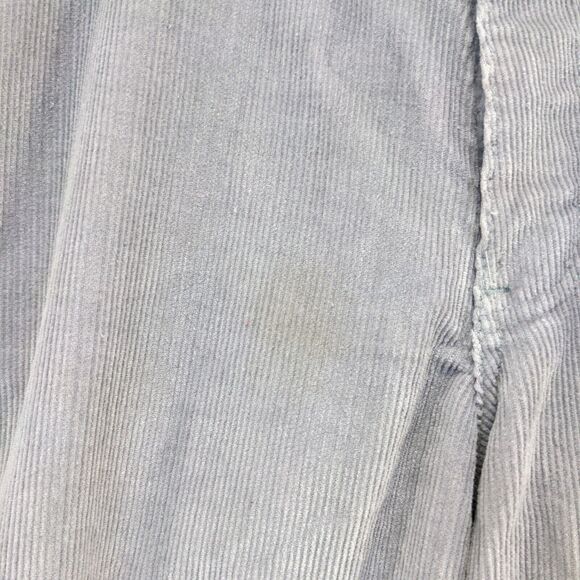 Branders Men's Corduroy Pants Gray 34x30 Cotton Blend 5-Pocket - Picture 4 of 13